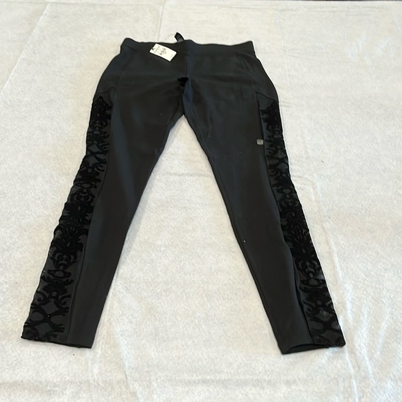 Express Pants - Womens NWT express Leggins with velvety mesh sides S